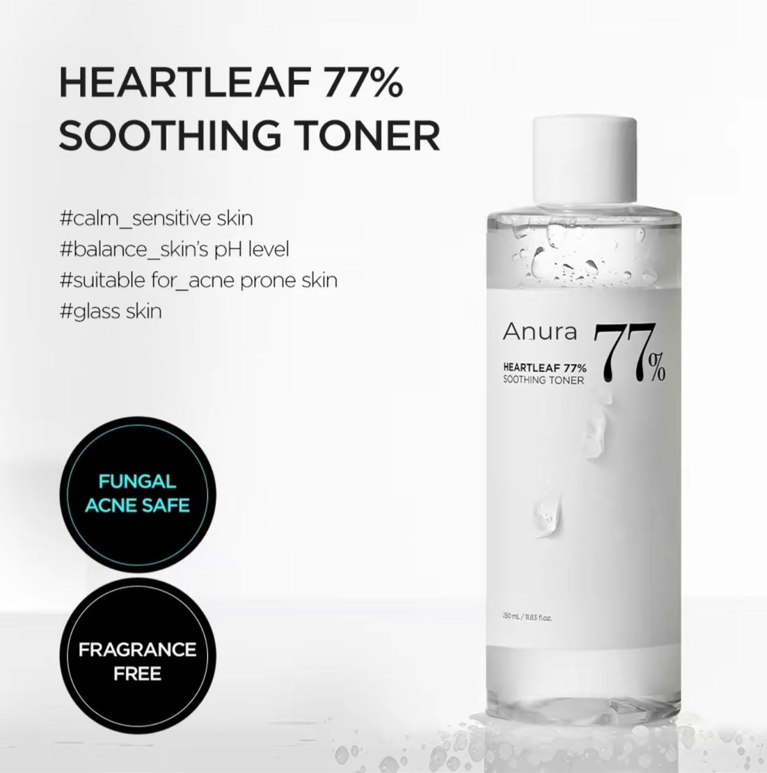 Heartleaf 77% Soothing Toner