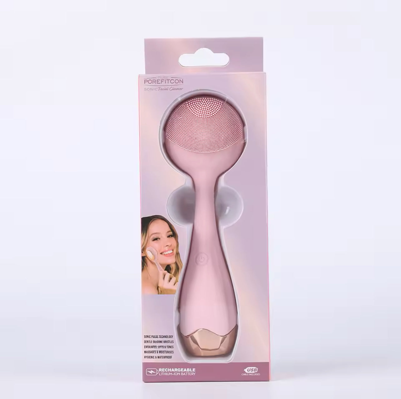 Electric Facial Cleanser Massager Brush